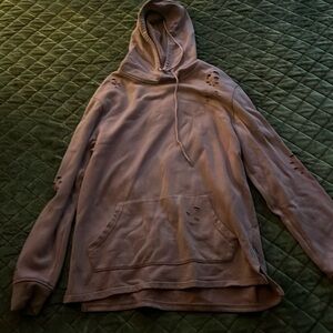 Brooklyn magenta hoodie, medium